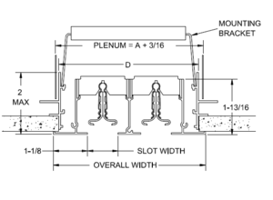 E2- Linear Slot Diffuser